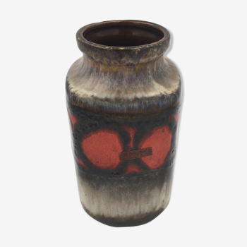 Vase en céramique Scheurich rouge