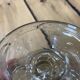 Grand bougeoir en verre soufflé - biot