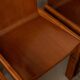 Italian Plywood Dining Chairs Attributed to Molteni, 1970s, Set of 4