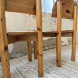 Set of 4 Daumiller pine chairs