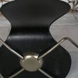Black series 7 chair Arne Jacobsen for Fritz Hansen