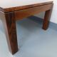 Table basse rectangulaire vintage en orme et loupe d’orme des années 70