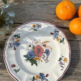 Dessert plate Sarreguemines Agreste