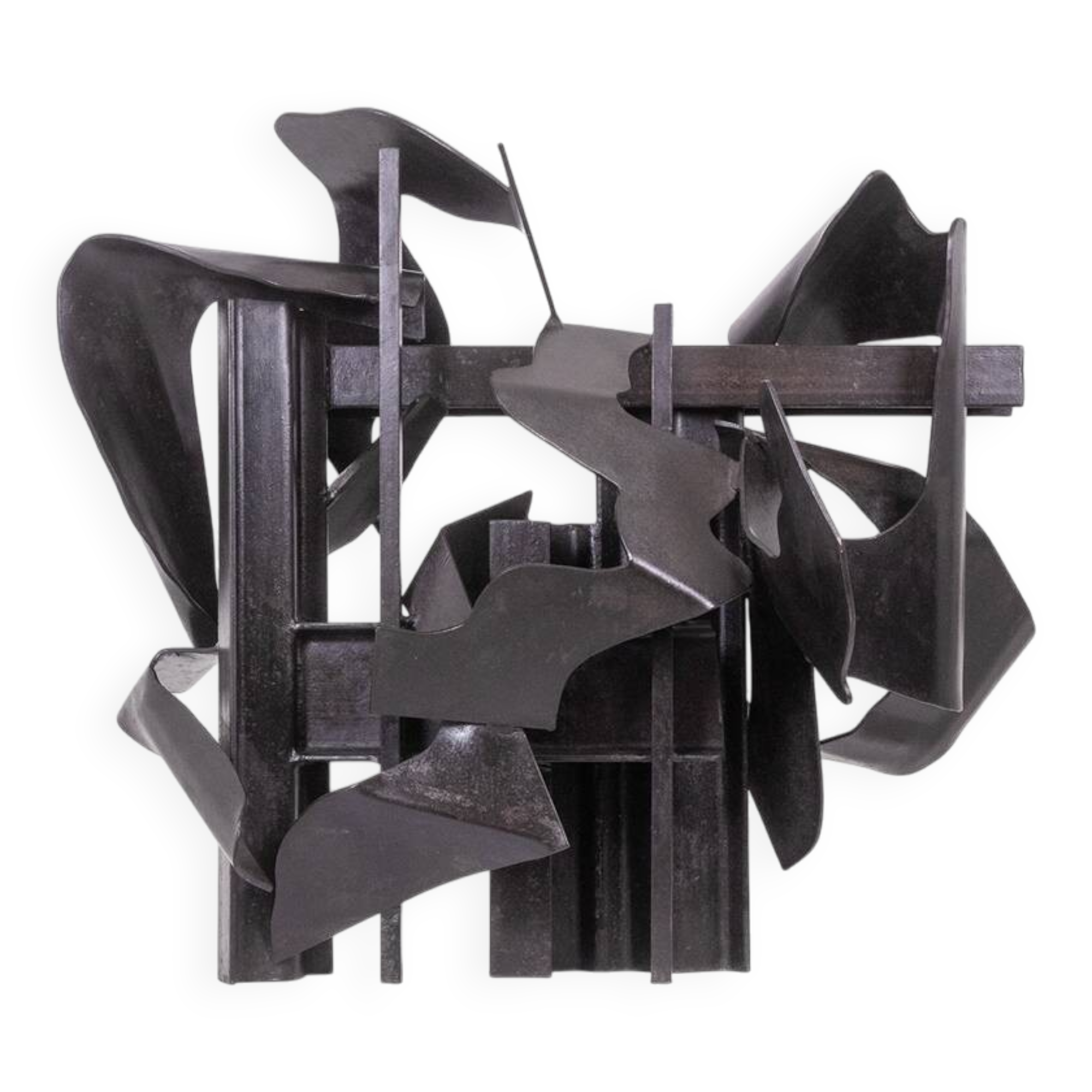 Jean Campa. Patinated metal sculpture. Year 1995.