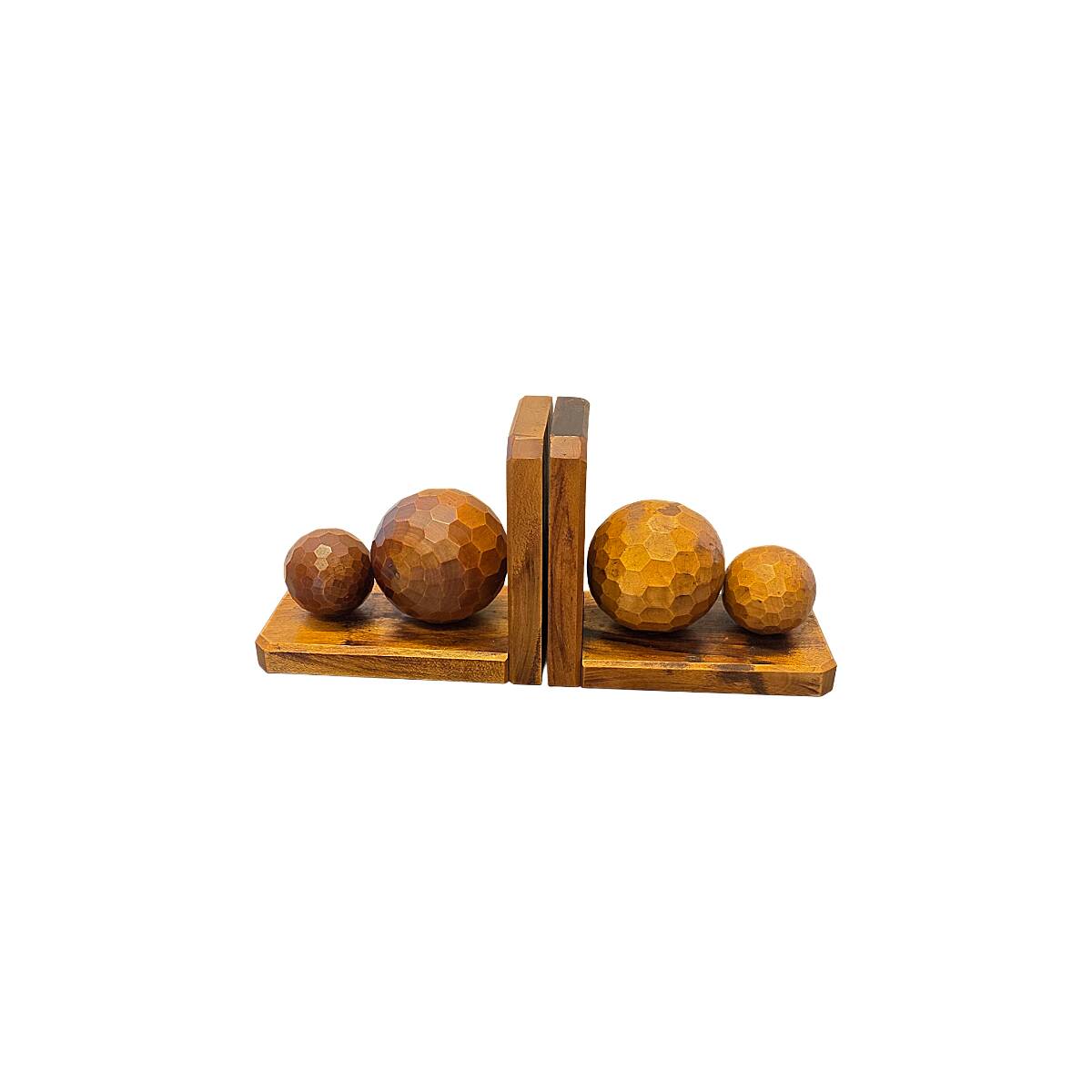Supports de livres en bois vintage français