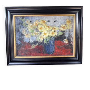 Tableau signé Idka Cohen, - aux