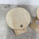 Pair of folding stools designed by Adrian Reed made in the years