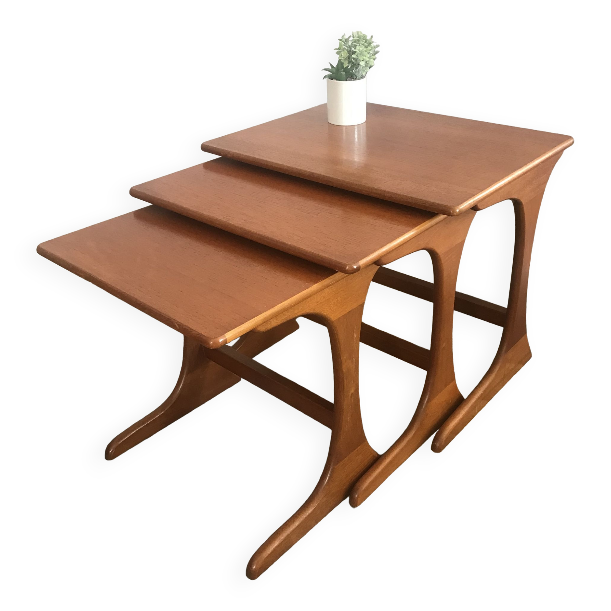 Teak nesting tables by G-plan 1960's