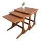 Teak nesting tables by G-plan 1960's