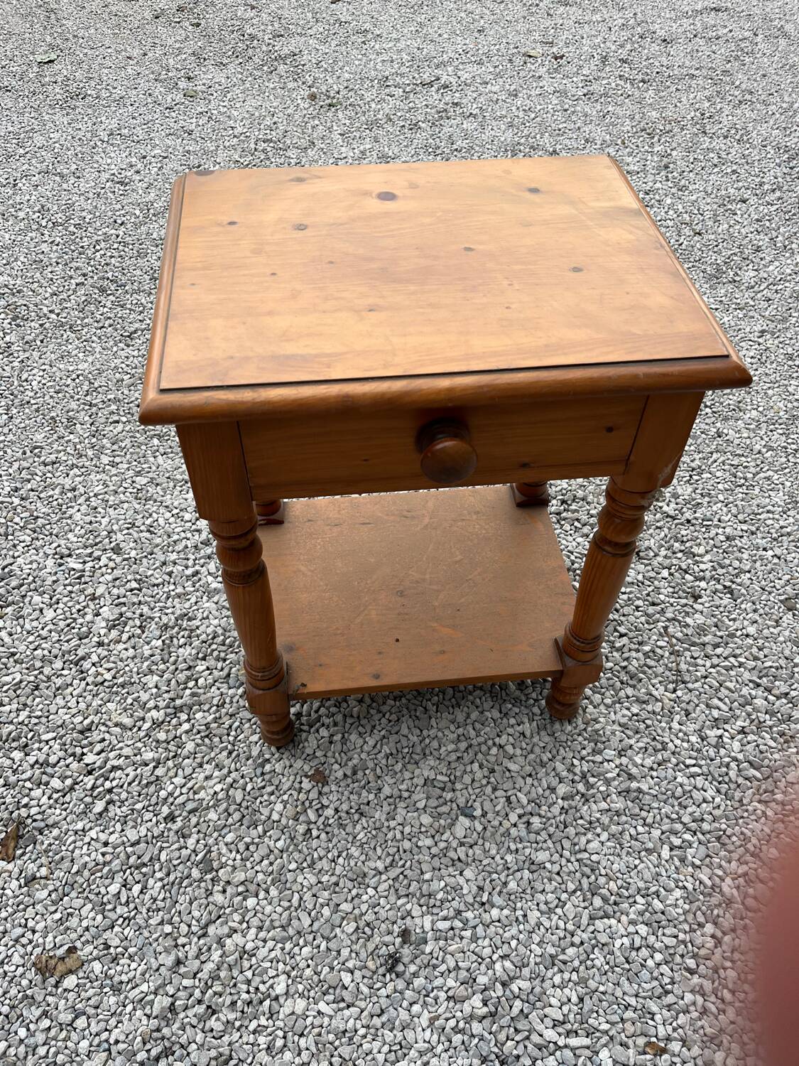 Vintage bedside table