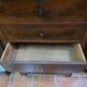 Louis Philippe style mahogany secretary chest.