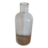 Ancien flacon ou bouteille de pharmacie en verre