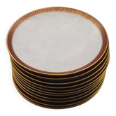 Lot d'assiettes à dessert – Winterling Bavaria (19,5 cm)