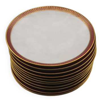 Lot d'assiettes à dessert – Winterling Bavaria (19,5 cm)