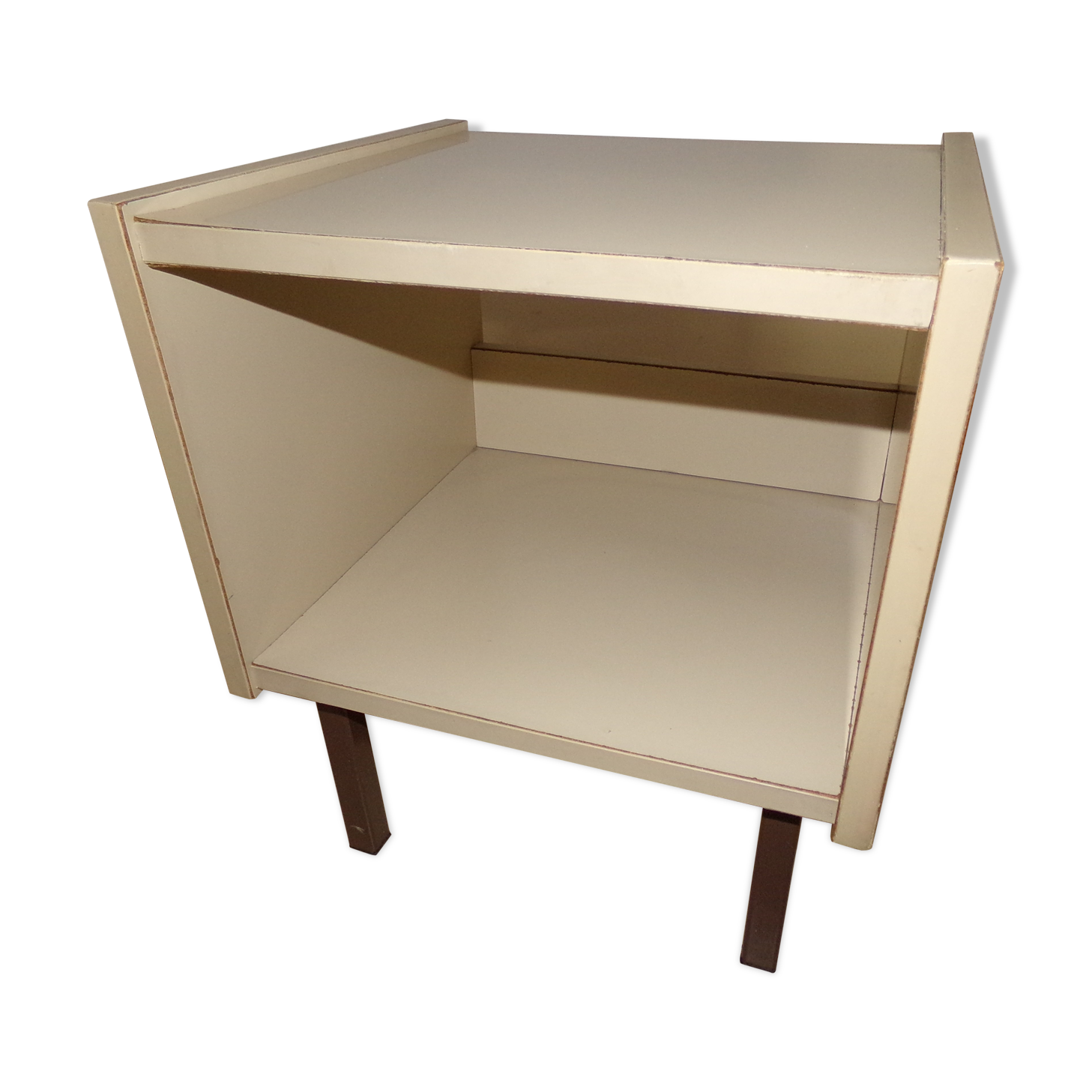 Boarding school bedside in formica