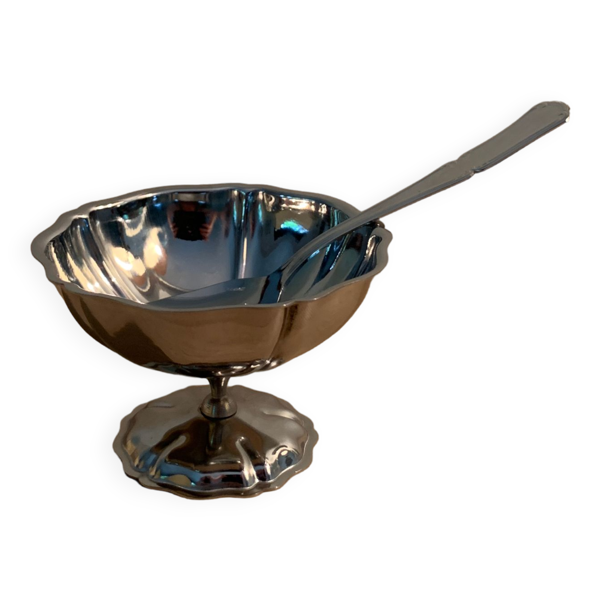 Service de 6 coupes à glace inox
