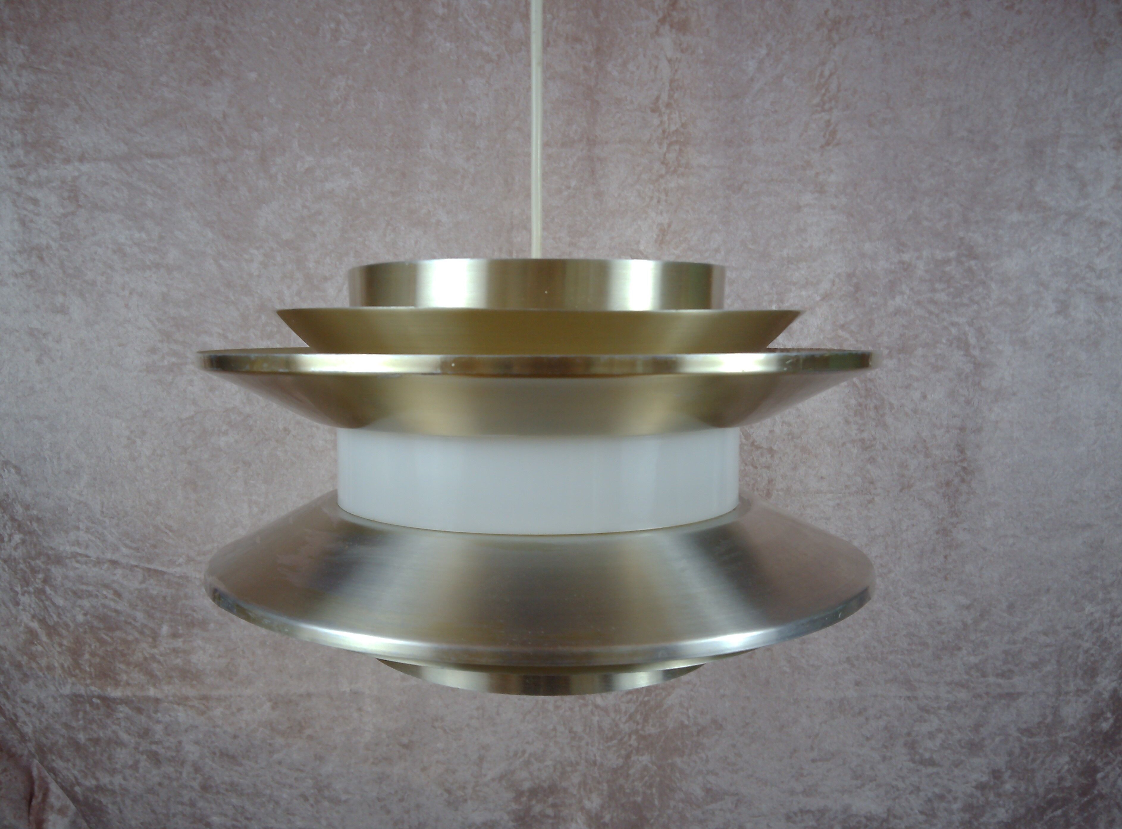 Vintage Trava pendant by Carl Thore for Granhaga Metallindustri. Sweden. 1960/70's