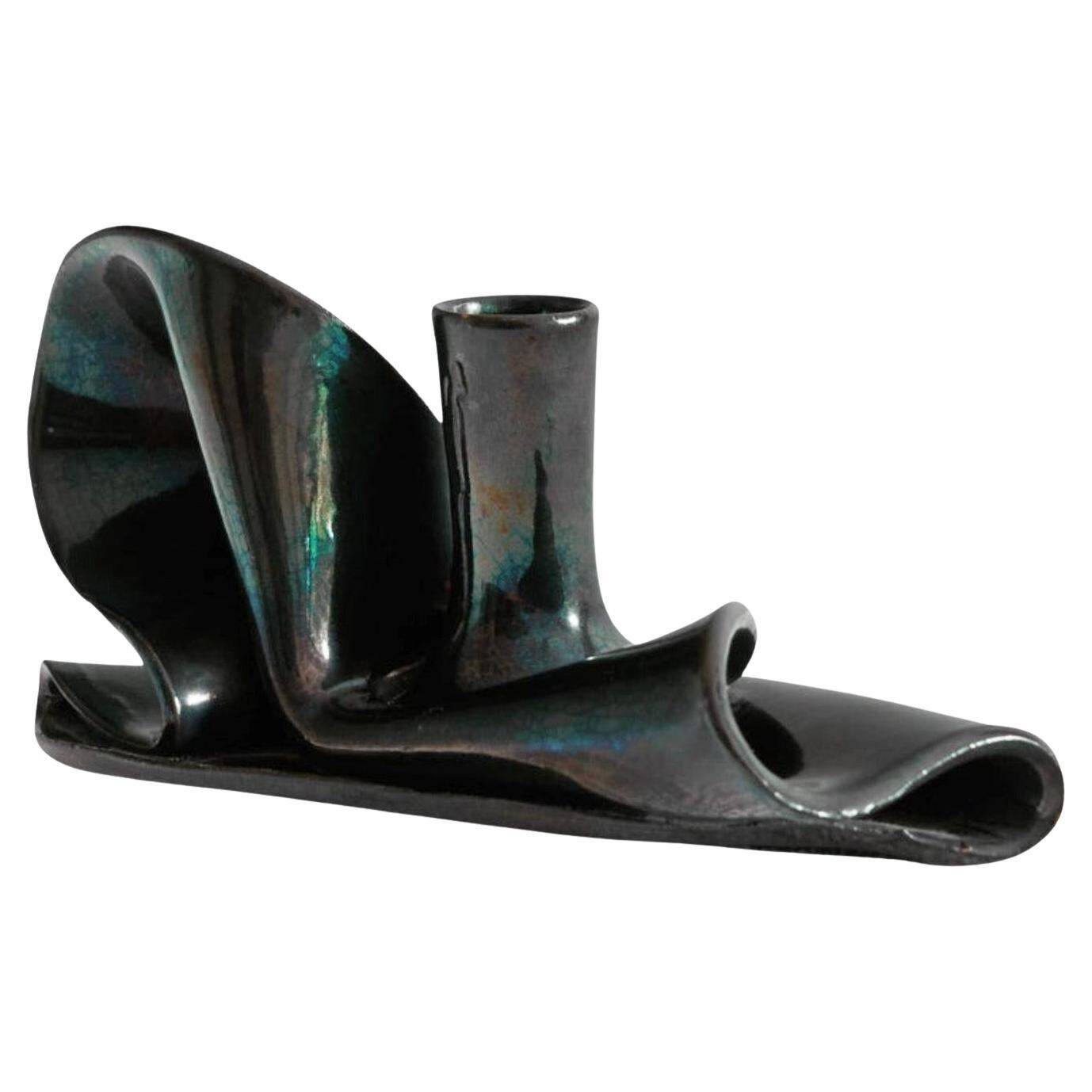Candle holder Studio Pli metal Freeform