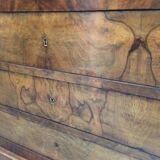 Empire dresser with marble top