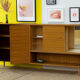Vintage Scandinavian Enfilade – 221 cm