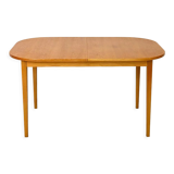 Scandinavian vintage oak extending table