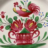 Rooster plate and St Clément basket