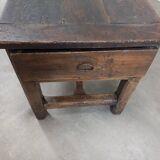 18th century solid oak farm table
