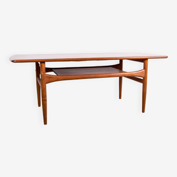 Teak coffee table by Robert Christiensen for Arrebo Mobler 1960