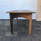 Walnut farmhouse table