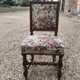 4 chaises louis XIII