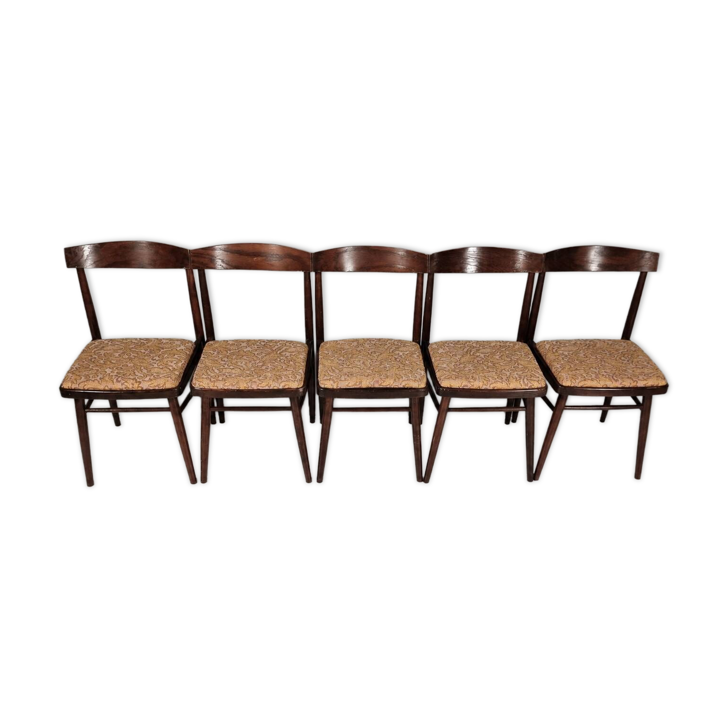 Vintage Chairs, 1960s, Set of 5