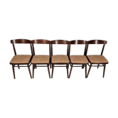 Vintage Chairs, 1960s, Set of 5