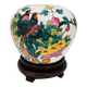 Cache-pot en porcelaine chinoise « famille rose »