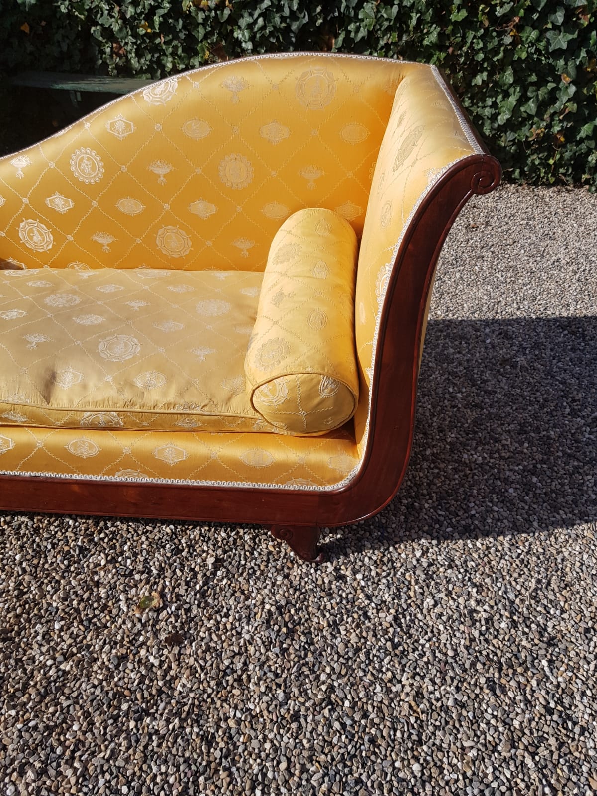 Restoration period recamier daybed