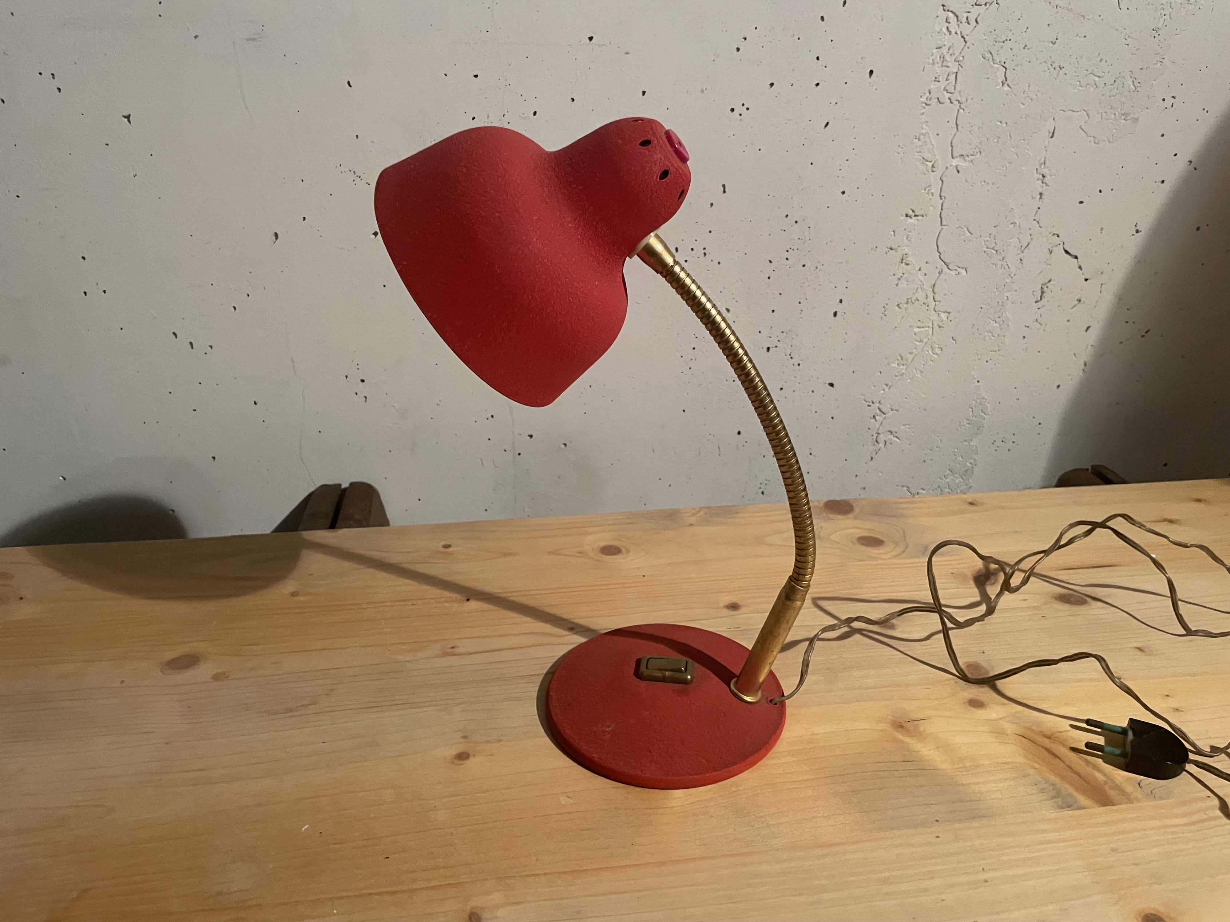 Lampe de bureau années 60
