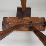 Brutalist tripod stool / chair