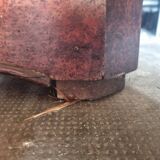 Napoleon III chest of drawers in mahogany and marble slab