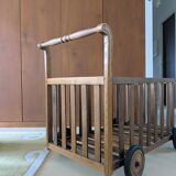 Vintage baby caravan bed