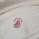 Plat terre de fer Saint Amand fin XIXe