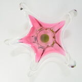 Czech Art Glass Bowl by Josef Hospodka for Chribska Glasswork,1960's.