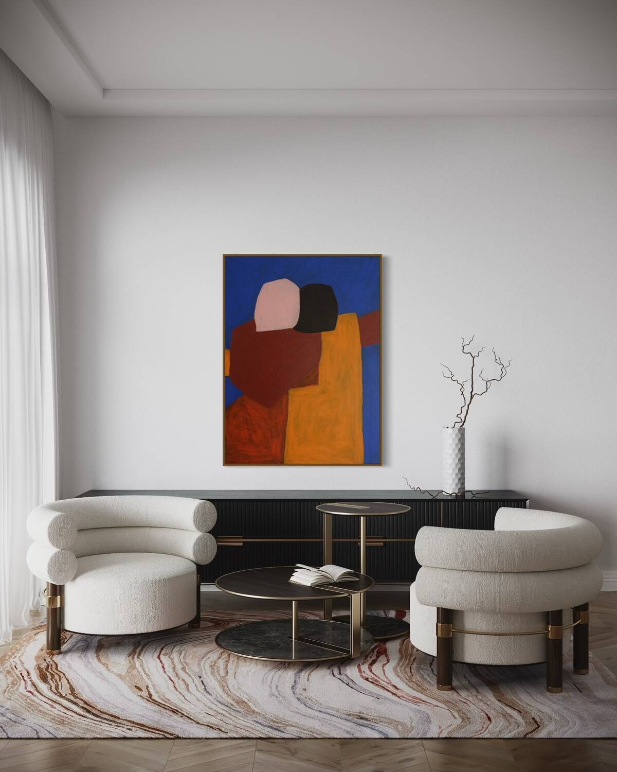 Original painting "Come Closer" by Bodasca