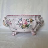 Antique 18th century Marseille earthenware planter by Veuve Perr