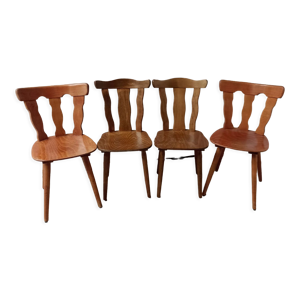 Lot de 4 chaises bistrot