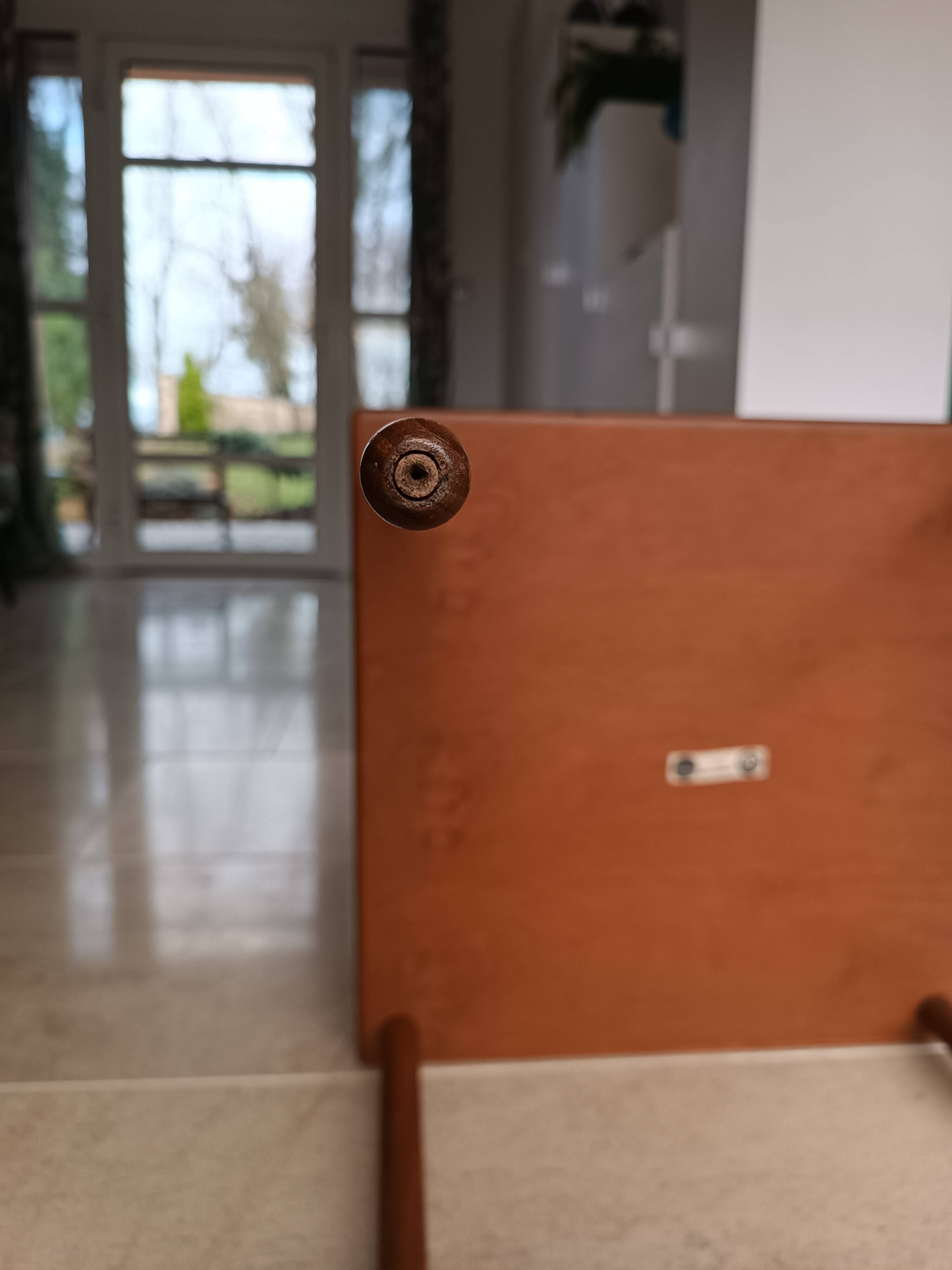 Teak side tables by Georg Petersens