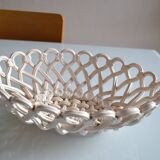 Pichon woven ceramic fruit basket in Uzès