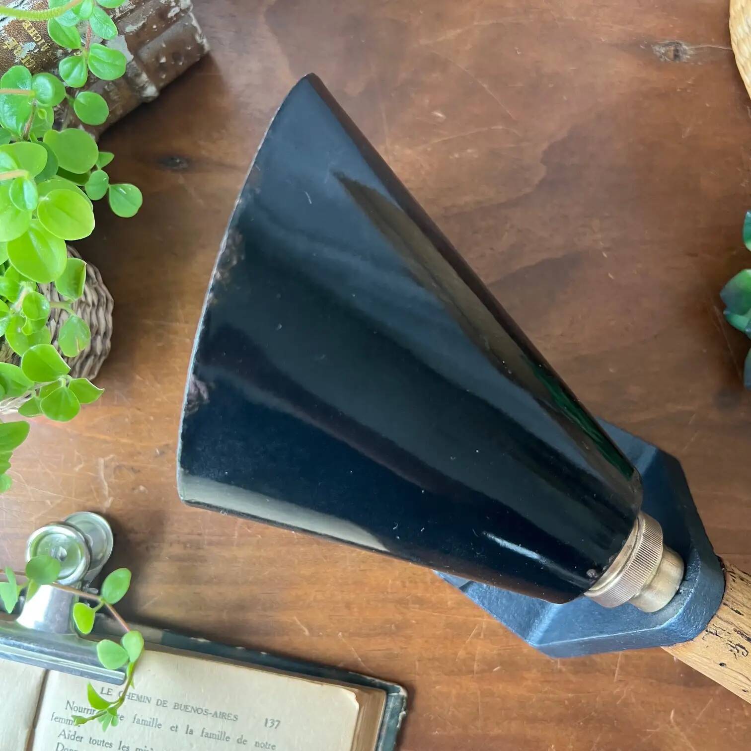Baker's lamp "Fournanty Paris" restored 1940-1950