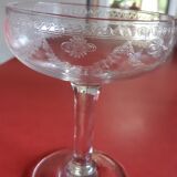 Old champagne glasses