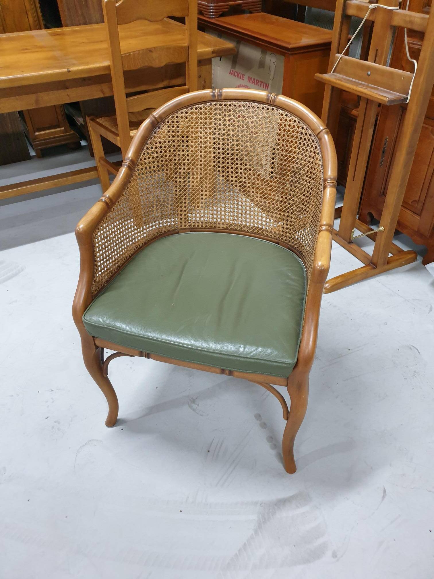 Birk desk and grange brand armchair