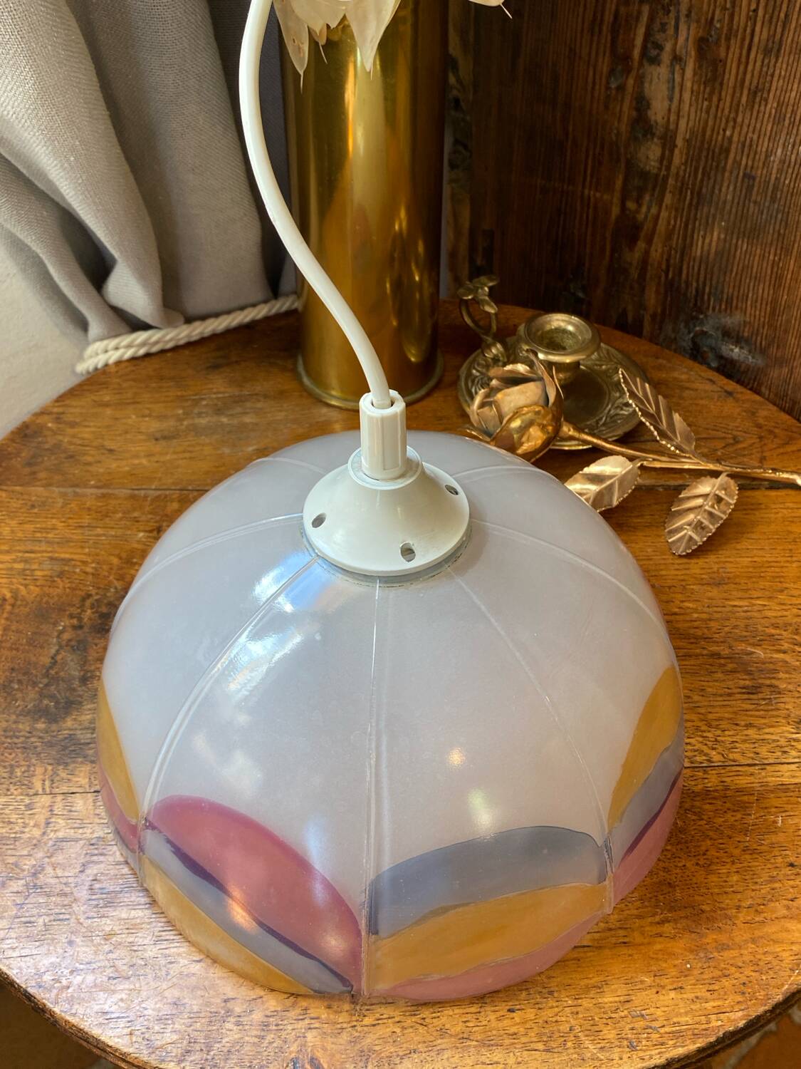 Glass pendant from the 1970s