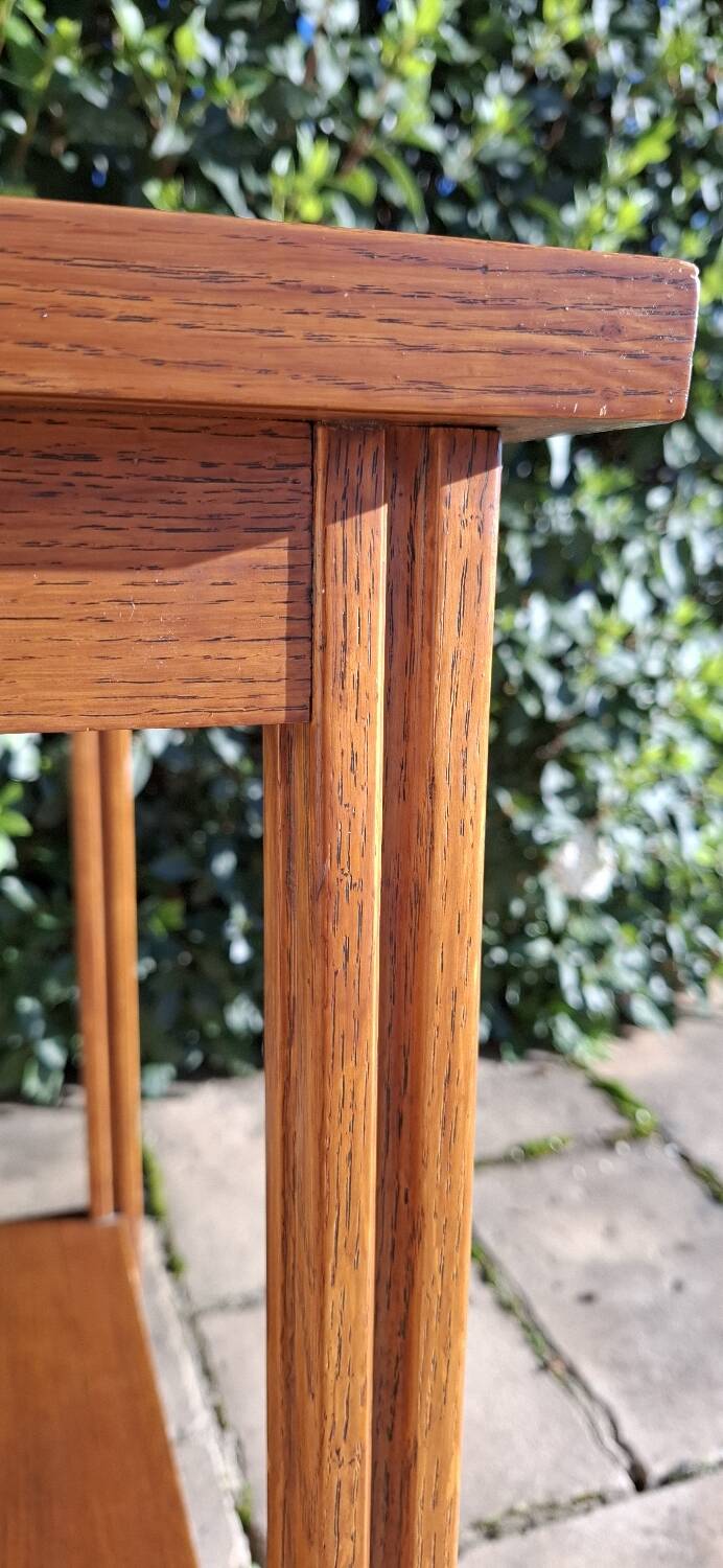 Oak side table